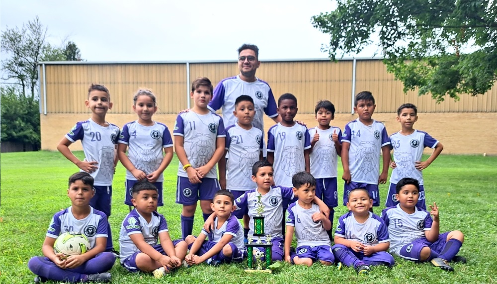 Team photo for the trophy